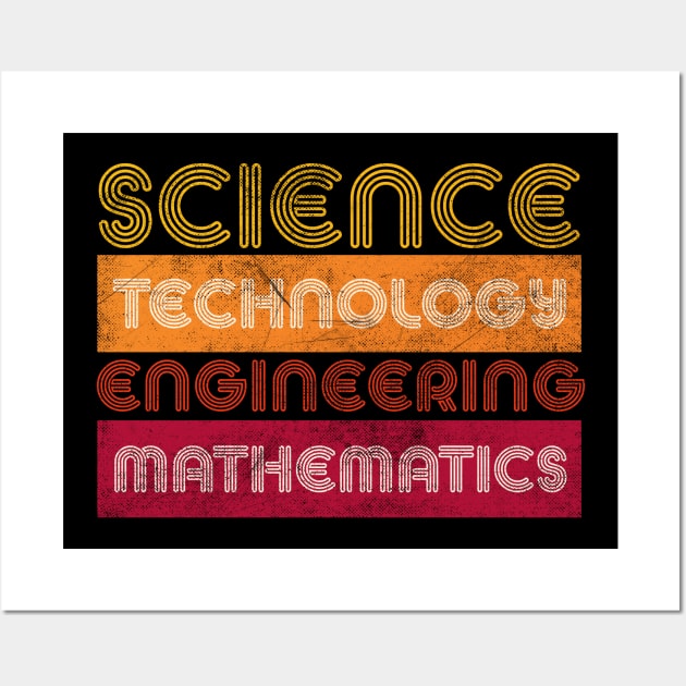 STEM sign Wall Art by technofaze